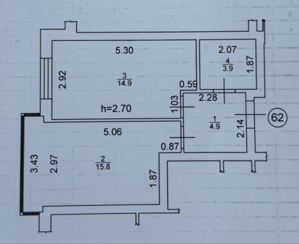 Central 2! For Sale Fully Equipped Euro 2 Apartment with High-Quality