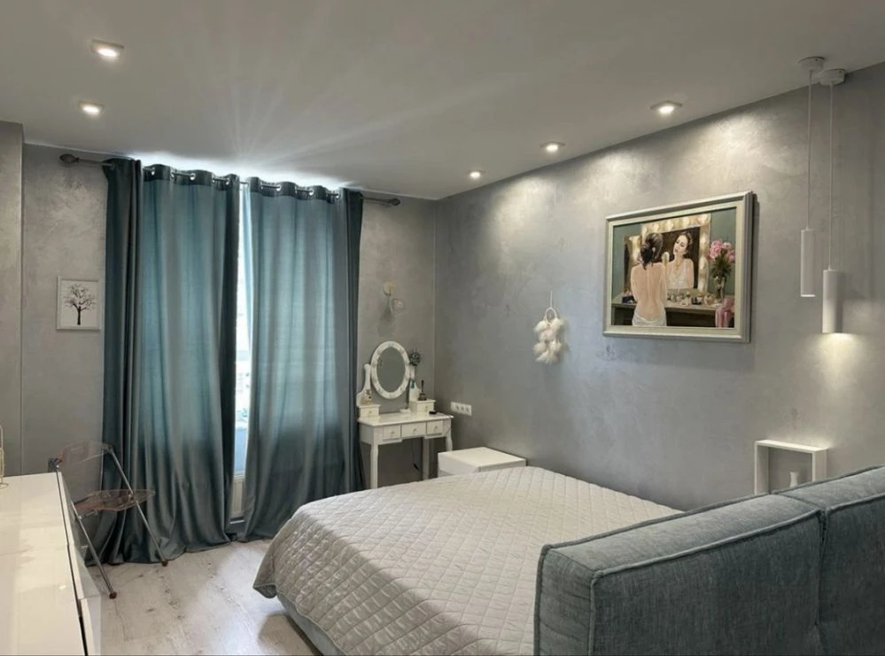 Fully furnished Euro 2 apartment, 58 sq m, Central 2 residential complex.