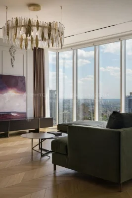 I will sell a new 4-room designer apartment in the residential complex Novopecherskie Lypky