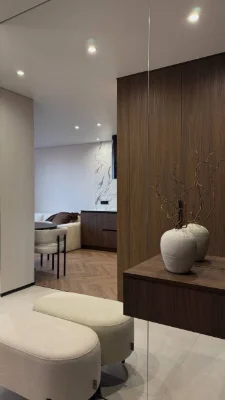 Stylish apartment with designer renovation-space, in which there is