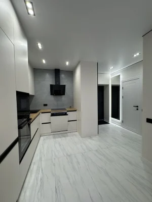 Евро 2-комнатная квартира 42 м² с новым ремонтом, техника, теплый пол | ЖК Це