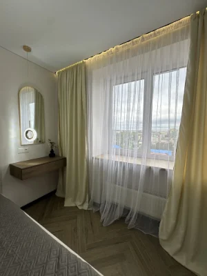 1-room apartment with renovation, 39 sq m, in the center – heated floor, 13/14 floor
