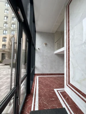 1-room apartment with renovation, 39 sq m, in the center – heated floor, 13/14 floor