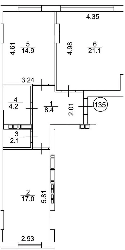Best Offer! Real 2-bedroom apartment in a completed building in Irpin