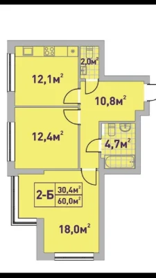 2 bedroom apartment with a view of the forest, Central 2, maximum