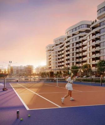 1 apartment in the suburbs of Irpin, 41200 UAH/m2. New building phase