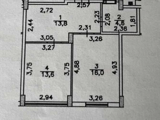 Продажа 2-комнатной квартиры с ремонтом и мебелью, район Центрального