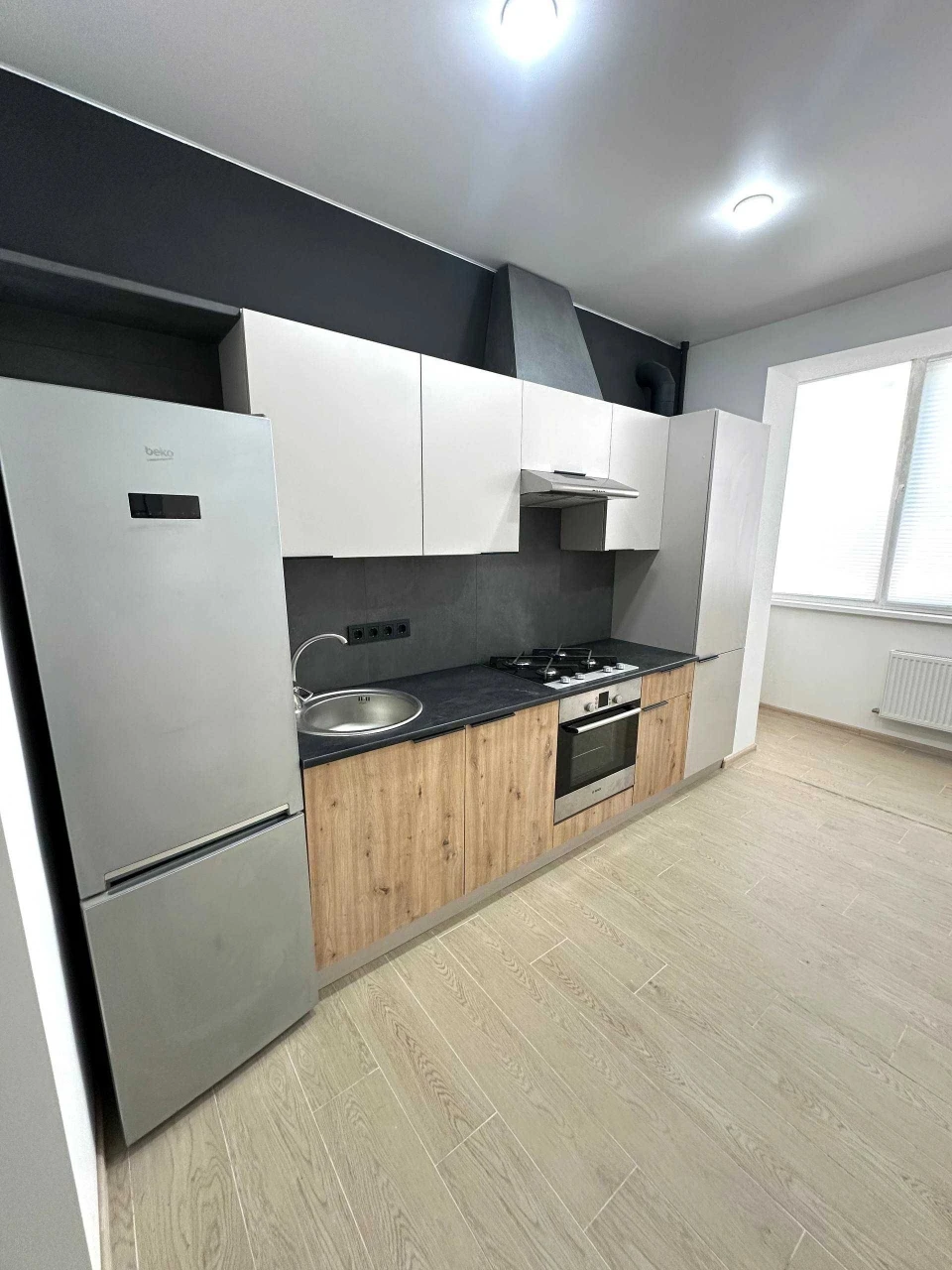 1-room apartment renovated with gas, ЖК Академквартал, 2% оформлено