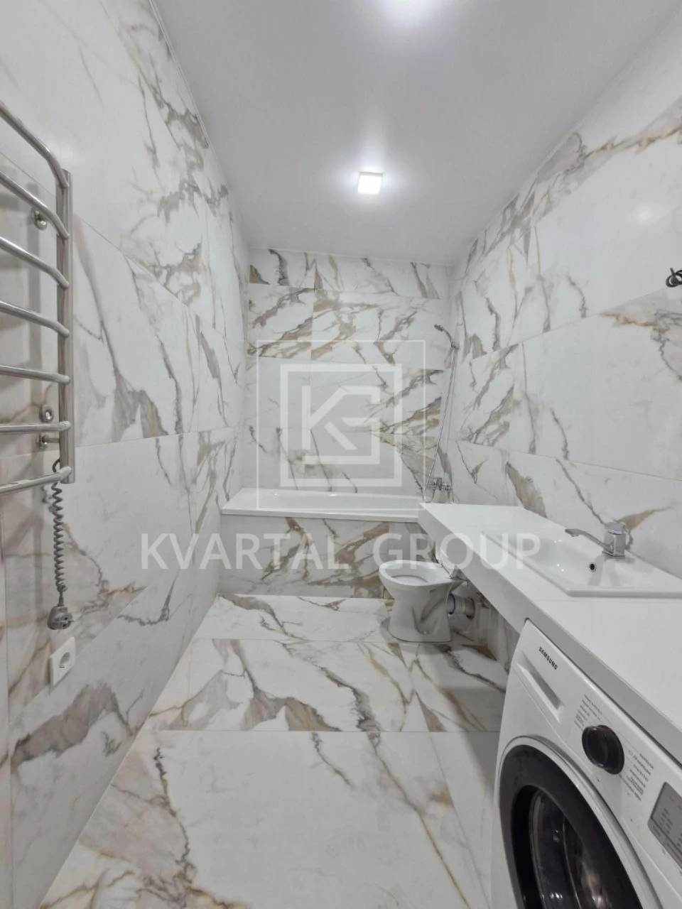 1-bedroom apartment with renovation in a closed residential complex