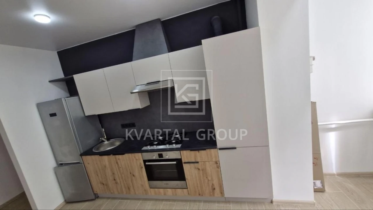 1-bedroom apartment with renovation in a closed residential complex