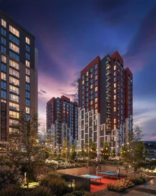 1-bedroom apartment in Irpin City residential complex from the developer