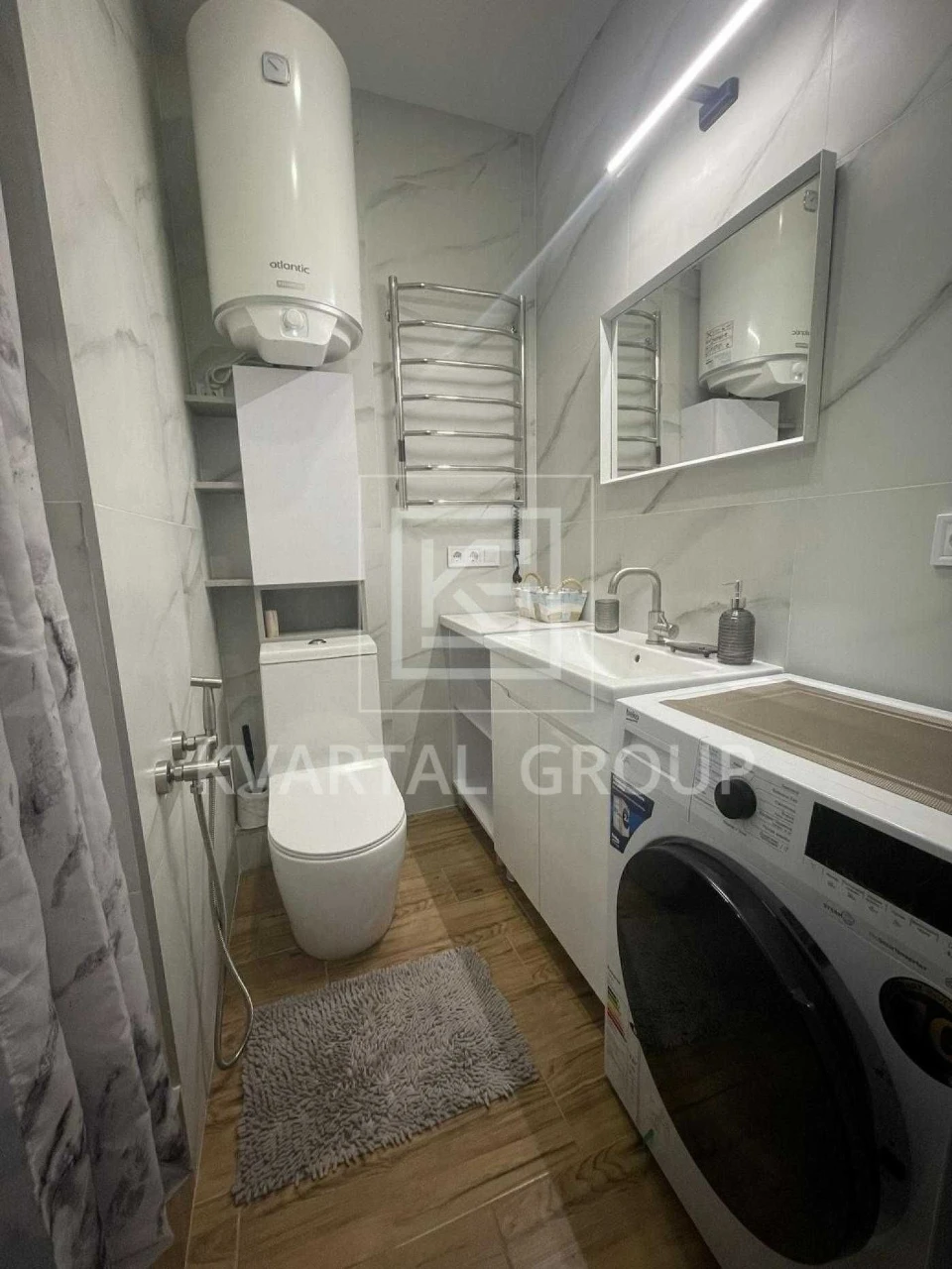 1к квартира 42 м² біля Центрального парку, 2 поверх, з мебля