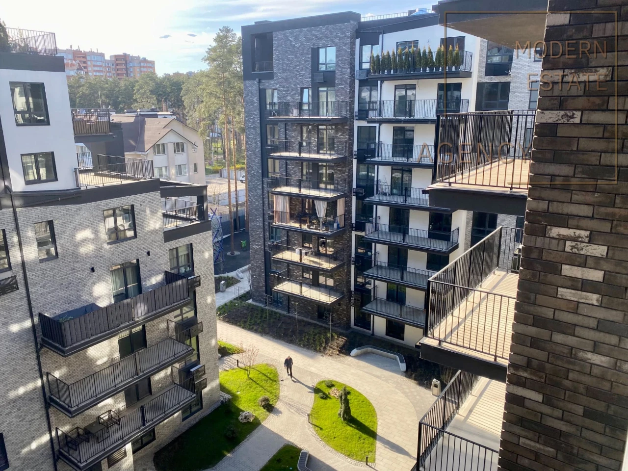 Two-bedroom apartment in residential complex Ютландія 2, 78 sq m, Irpin', center
