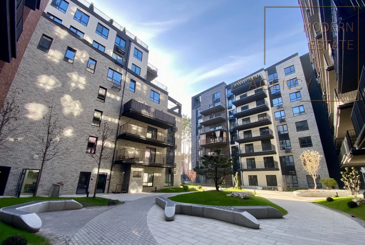 Two-bedroom apartment in residential complex Ютландія 2, 78 sq m, Irpin', center