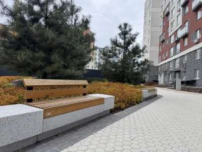 Студия с балконом в Ирпене