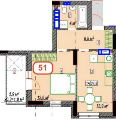 Продам квартиру в розстрочку на 2 роки!