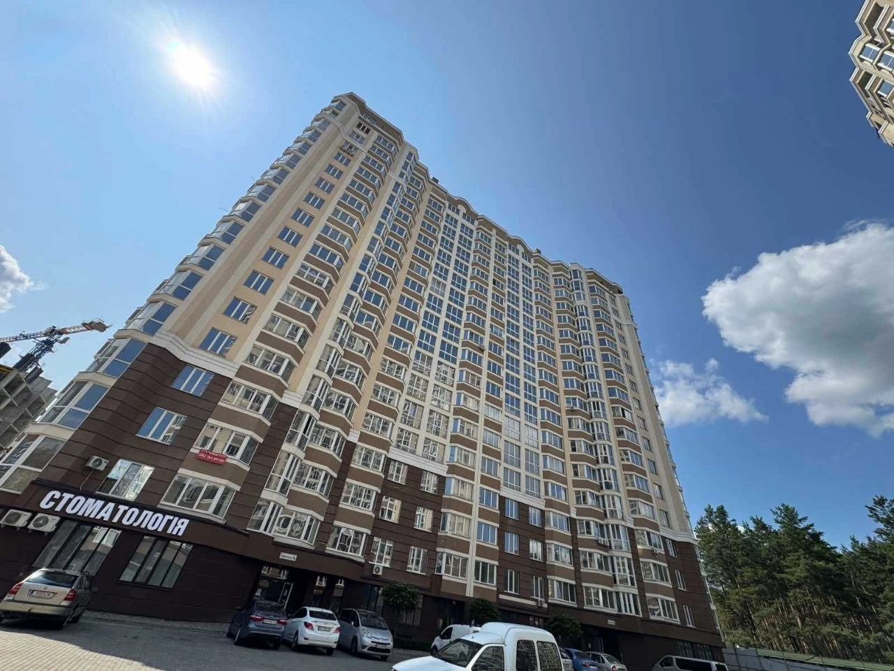 Cozy 2-room apartment in a completed residential complex. 7 km from Kyiv. Forest nearby. Waterfront