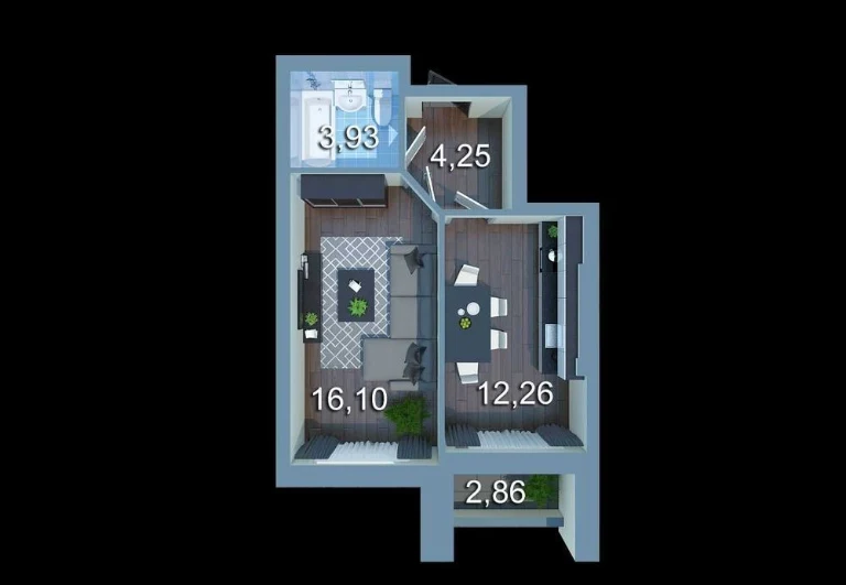Selling 1 k. sq. in Urlovsky residential complex 2 on ul. Klemanskaya 7