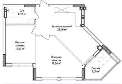 Квартира в ЖК "Синергія Сіті" в Ірпені. 15 000 грн/м2. Надежно.