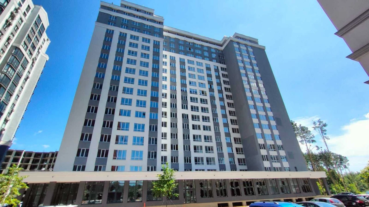 Видова 1к квартира 44.4 м² навколо ліс — Кухня 23 м. Метро 9