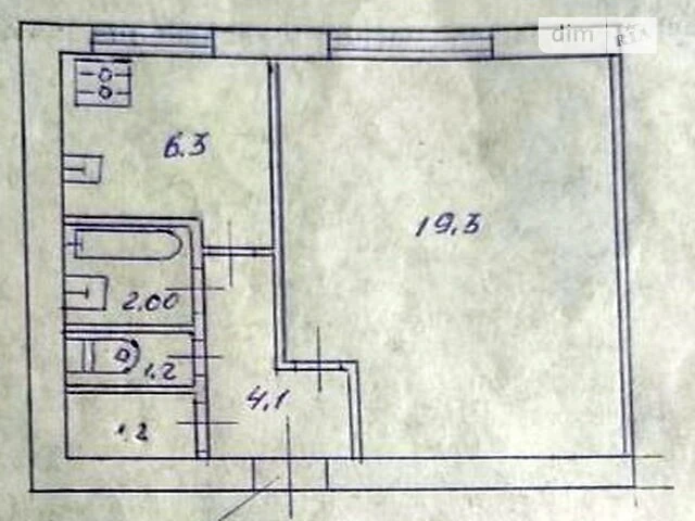 Sale of 1-room apartment 33.4 sq. m. on Gladkivska Street 1/7 • ID 3