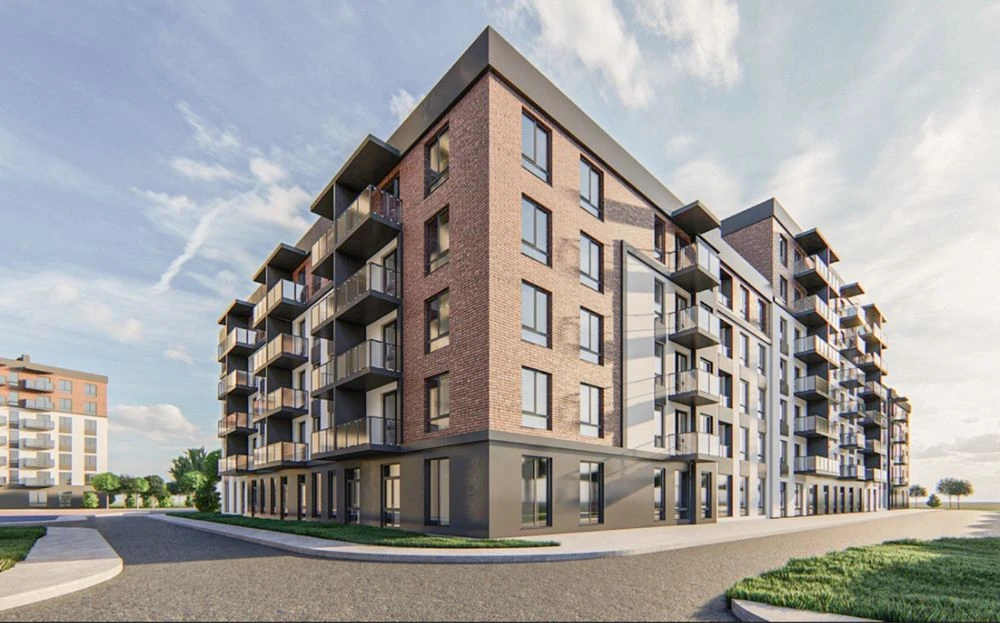 1-bedroom apartment, 33.87 m² in modern residential complex "Burgundiya 3"