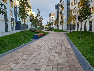Apartment in the "Molodist" residential complex with 60% renovation