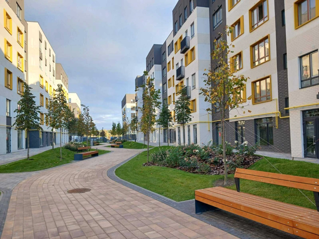 Apartment in the "Molodist" residential complex with 60% renovation