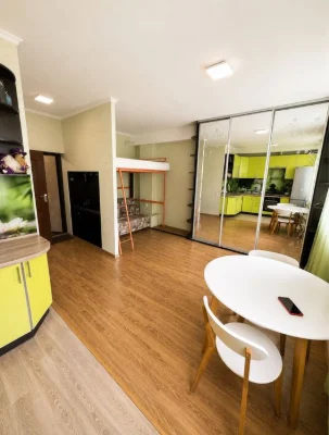 Spacious and cozy 1-room studio apartment in a gated community