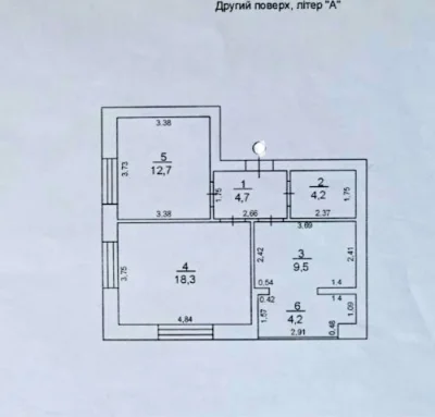 Central Park. 2-bedroom apartment renovated. Certificate.