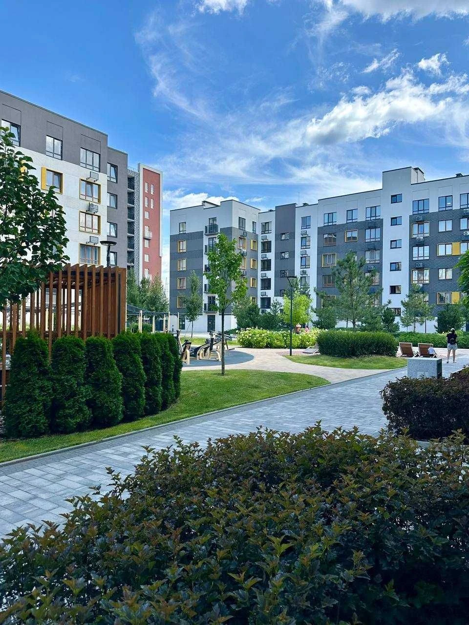 1-квартира 41,06 м2 ЖК Молодість в м.Ірпінь, вид на набережну
