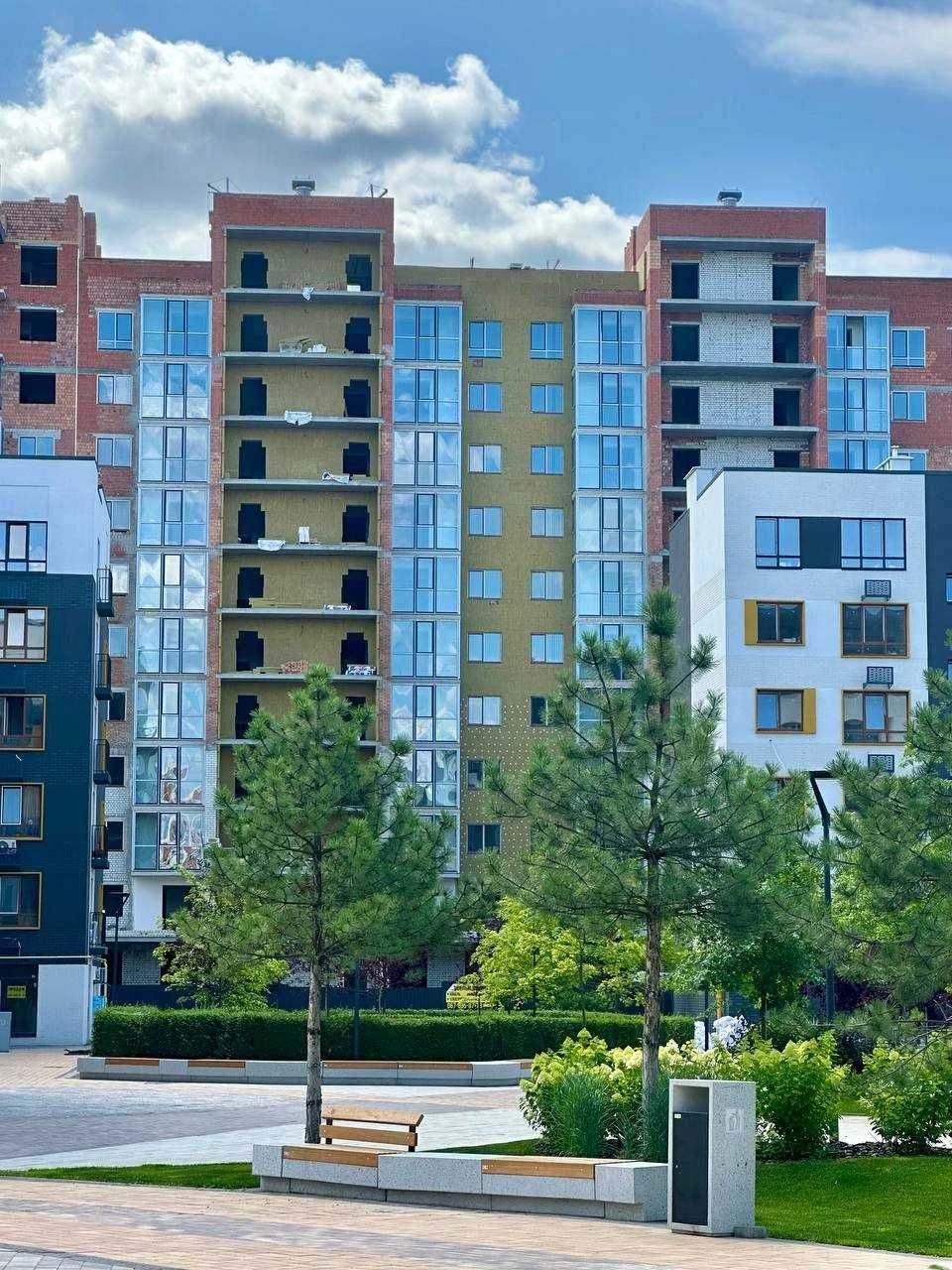 1-квартира 41,06 м2 ЖК Молодість в м.Ірпінь, вид на набережну