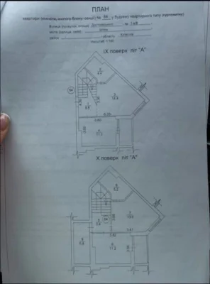 Apartment ready for full registration. 3-room apartment. Minimum 2% registration fee.