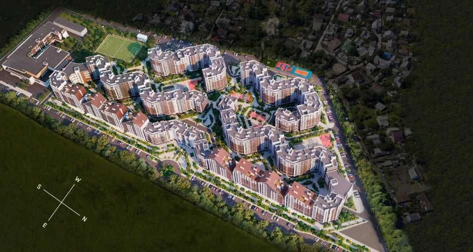Продаж квартири 41.21м2 з лоджією в ЖК"Синергія Сіті"!Від за
