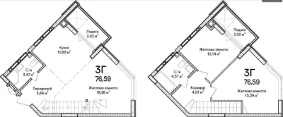 Дворівнева 3к в готовому будинку. єОселя. Вже з котлом і шту