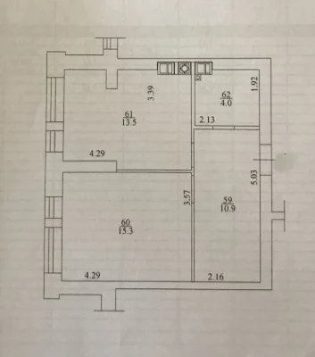 For Sale: Spacious 1-bedroom apartment, with gas! Irpin