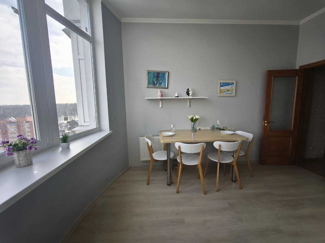 Sale of a 2-story apartment 111 sq.m with parking space in Irpin