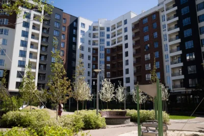 Apartment in New Block with Shelter. Best Payment Terms
