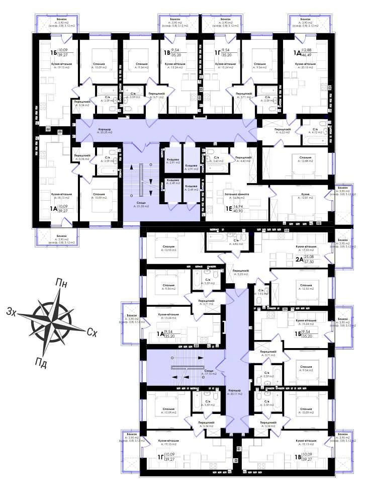 Investment-friendly 1-2 bedroom - Central Park, Irpin