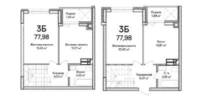 Irin, ЖК Synerhiya Sit, apartment with EOsel 2%, without