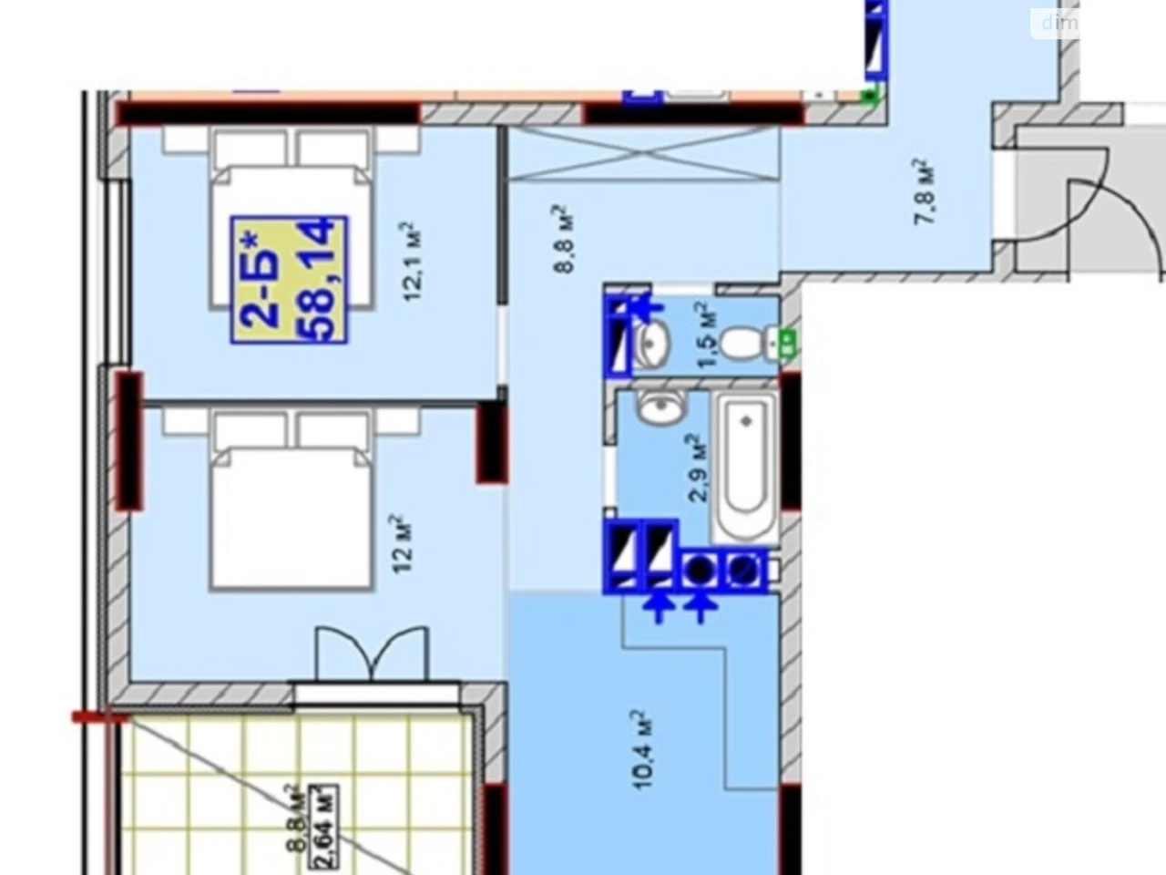 Apartment for Sale, Irpin