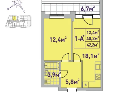 Apartment for Sale in Irpin