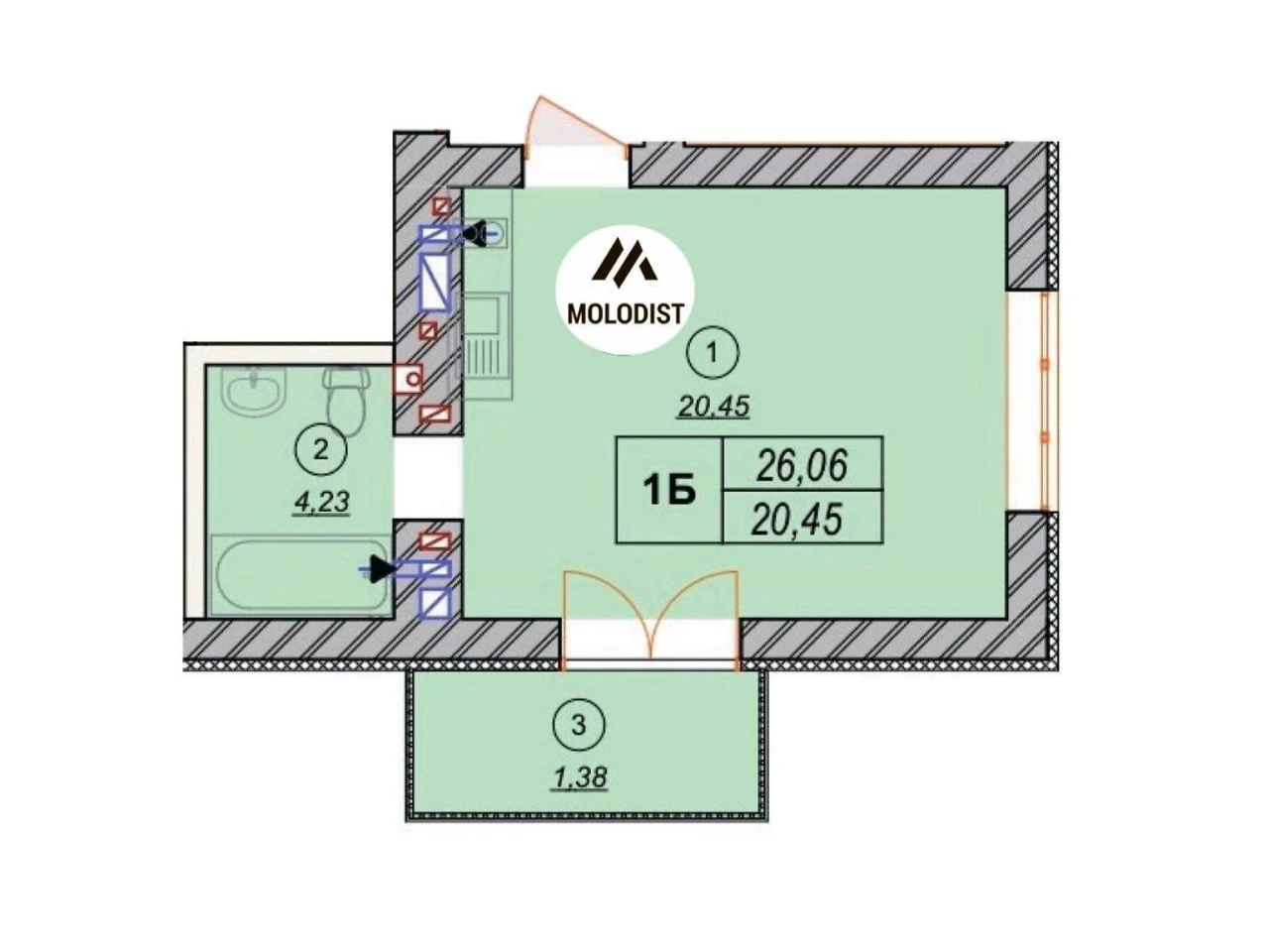 Apartment for Sale in Irpin