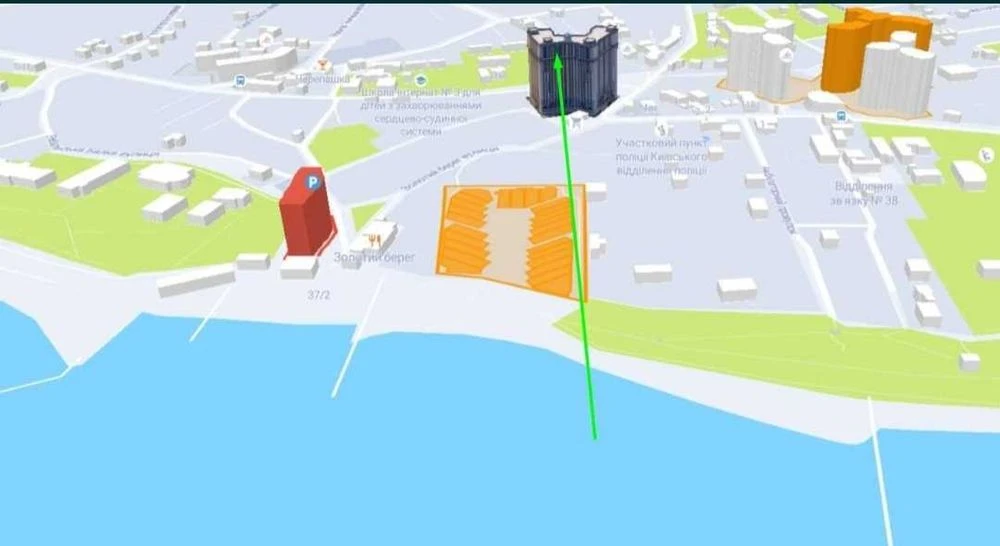 2-комнатная квартира в ЖК Посейдон. Роскошный вид на море. Бу