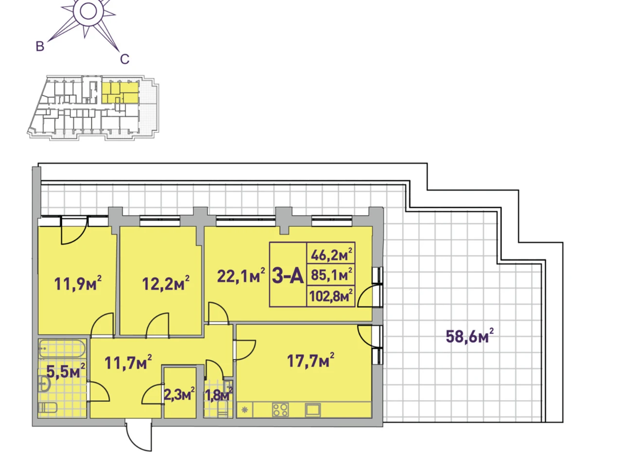 Apartment for Sale in Irpin
