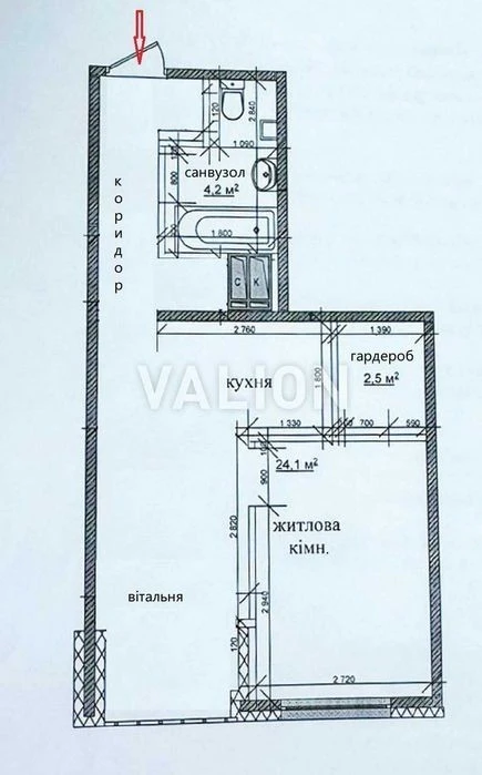 Selling 1-room apartment. Residential complex "Grunwald", Klavdiivska st.