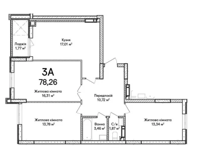 Продаж Квартира Ірпінь