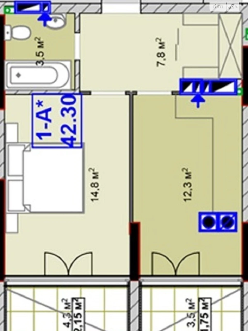 Apartment for Sale, Irpin