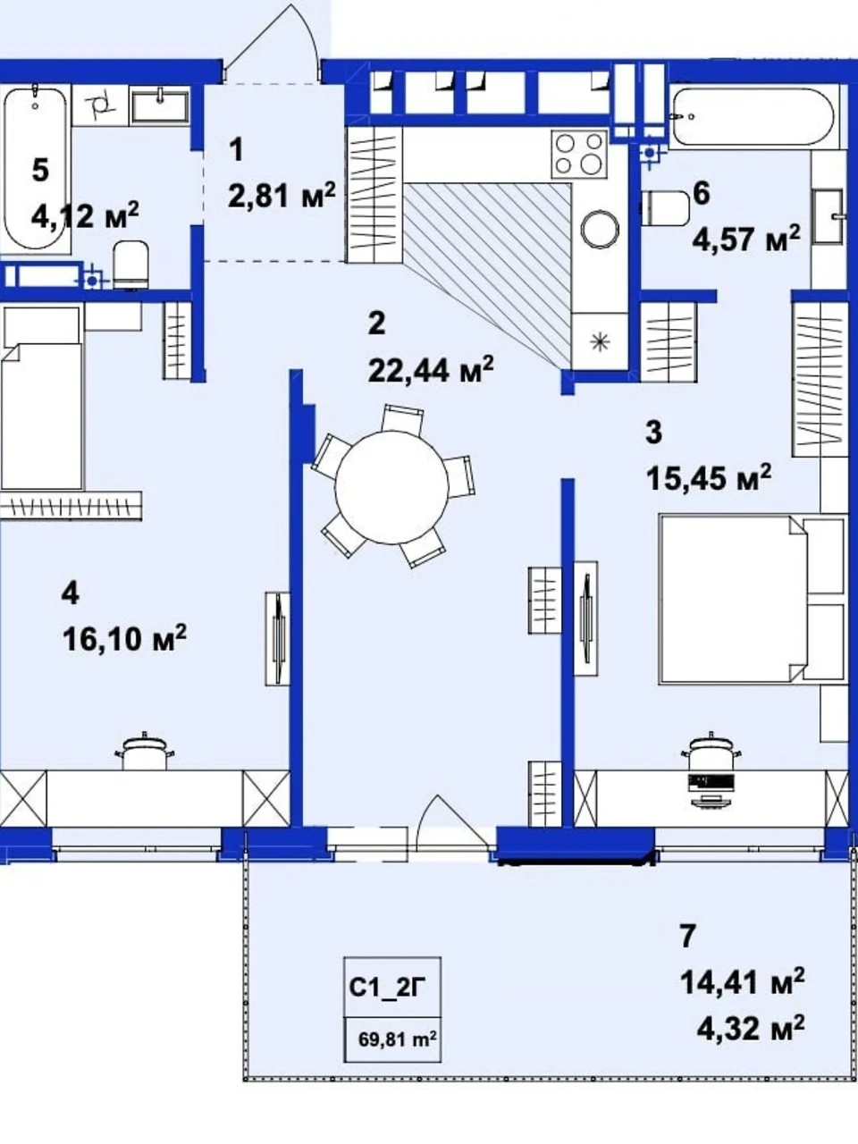 Apartment for Sale in Irpin