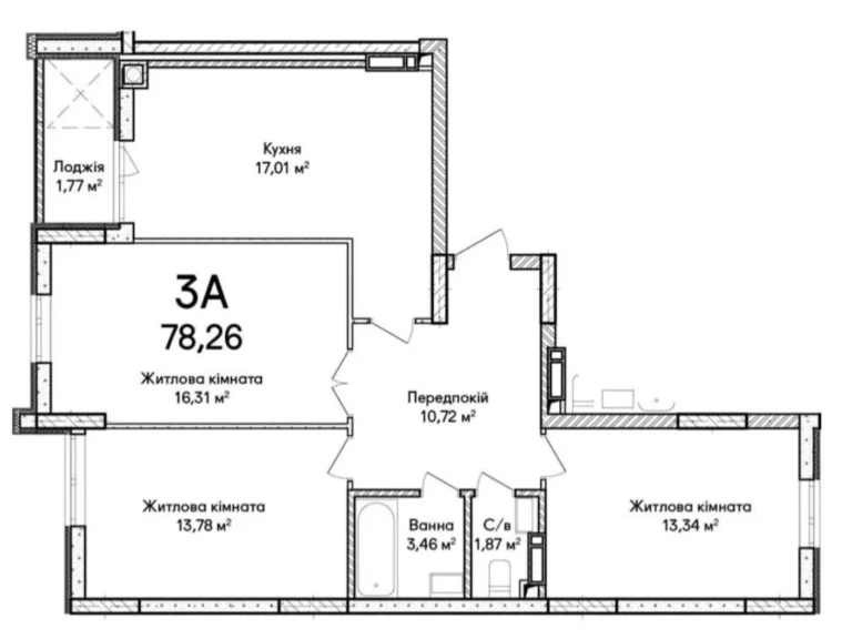 Apartment for Sale in Irpin